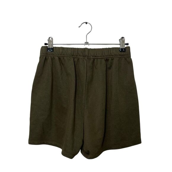 Good American Pull On Shorts Sea Turtle Green Women’s Size Small French Terry - Picture 2 of 10